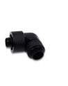 Alphacool Eiszapfen 16/10mm screw-in fitting, 90° czerwonyatable, G1/4, black connection, for soft tubing (PVC, silicone, neoprene) - nr 8
