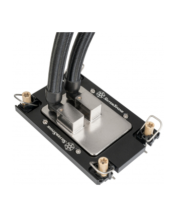 silverstone technology SilverStone Intel LGA4677 / LGA4710 Socket Mounting Kit XAC-MK-4710, Bracket Black, for SilverStone XE360PDD / XE360 Series