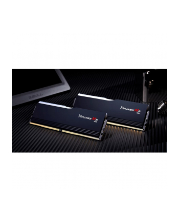 G.Skill DDR5 - 64GB - 6800 - CL - 34 (2x 32 GB) Dual Kit, black memory, F5-6800J3445G32GX2-RM5RK, Ripjaws M5 RGB, INTEL XMP