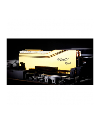 G.Skill DDR5 - 32GB - 7200 - CL - 34 (2x 16 GB) Dual-Kit (gold, F5-7200J3445G16GX2-TR5G, Trident Z5 Royal, INTEL XMP) nr 2