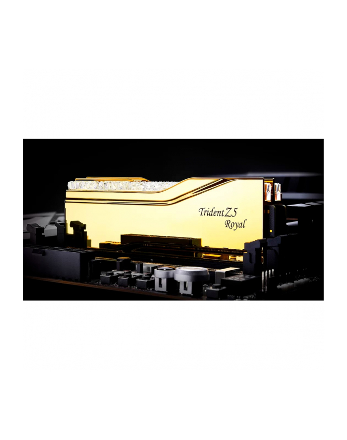 G.Skill DDR5 - 32GB - 7200 - CL - 34 (2x 16 GB) Dual-Kit (gold, F5-7200J3445G16GX2-TR5G, Trident Z5 Royal, INTEL XMP) główny