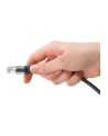 Goobay Ethernet cable USB-A 3.2 Gen1 plug > RJ-45 plug (black/silver, 7.5 meters, braided textile sheath) - nr 12