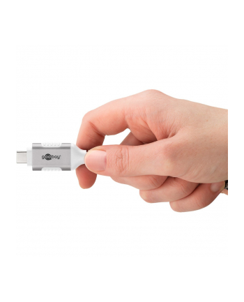 Goobay Ethernet adapter cable USB-C 3.2 Gen2 > RJ-45 (BIAŁY, 10 meters) nr 1