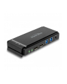 DeLOCK DisplayPort 1.4 KVM Switch, 8K 60Hz, USB 3.2 Gen 1, Audio, KVM Switch (grey/black) - nr 2