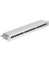 DeLOCK 19  patch panel 24 port Cat.6 (grey, 1 U) - nr 10