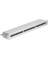 DeLOCK 19  patch panel 24 port Cat.6 (grey, 1 U) - nr 14
