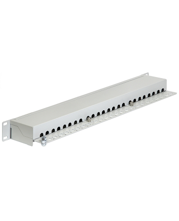 DeLOCK 19  patch panel 24 port Cat.6 (grey, 1 U) nr 2