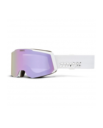 100% 100percent SNOW - SNOWCRAFT S Goggle White HiPER Lavender Mir. nr 2
