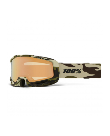 100% 100percent SNOW - OKAN HiPER Camo Copper ML Mirror nr 1