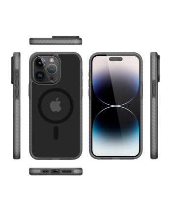 Nevox StyleShell Invisio (black, iPhone 16 Pro Max)
