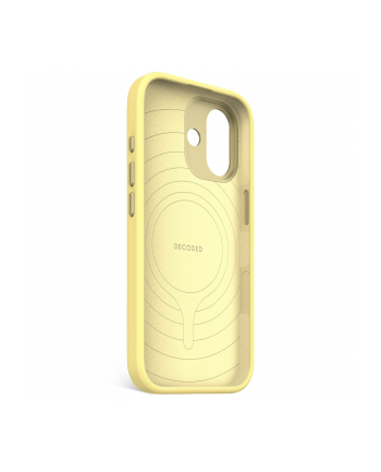 Decoded AntiMicrobial Silicone Backcover iPhone 17 Yuma Yellow