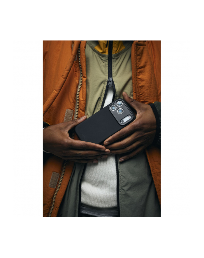 Decoded AntiMicrobial Silicone Backcover iP 17 Pro Max Black główny