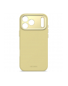 Decoded AntiMicrobial Silicone Backcover iP 17 Pro Max Yellow - nr 2