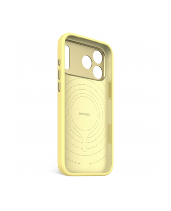 Decoded AntiMicrobial Silicone Backcover iP 17 Pro Max Yellow