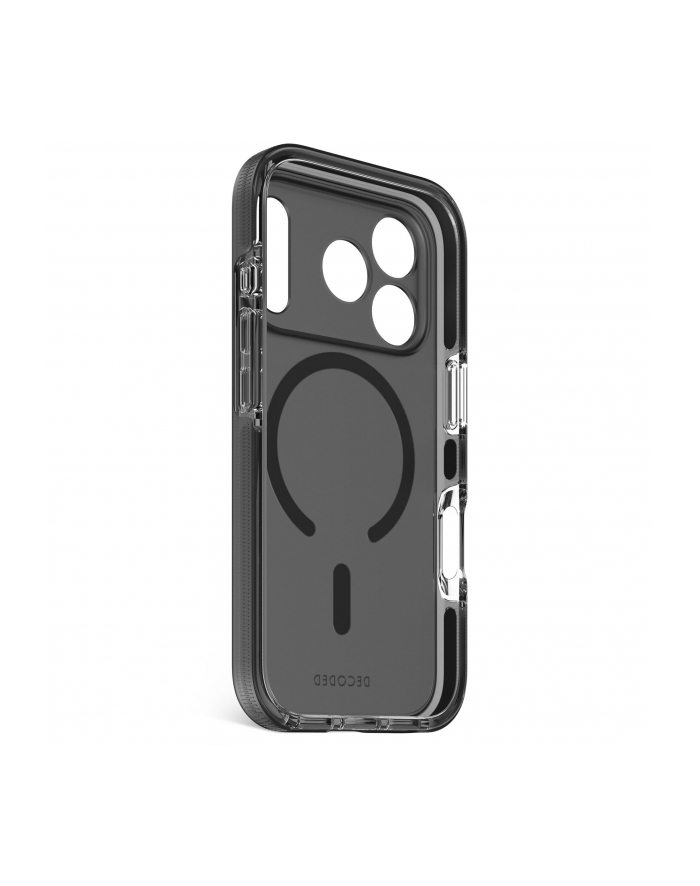 Decoded DropTec Transparent Backcover iP 17 Pro Black główny