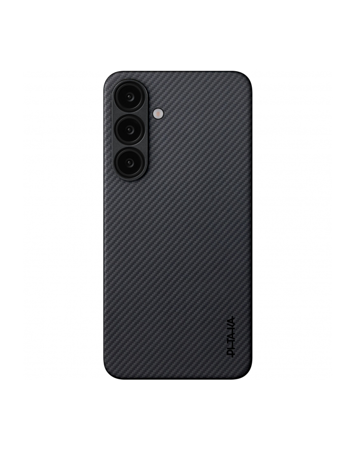 Pitaka Ultra-Slim Case for Samsung S25 Black/Grey Twill główny