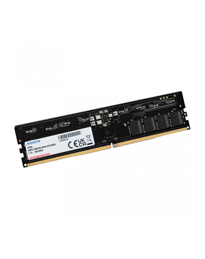 ADATA DDR5 - 8GB - 5600 - CL - 46, single RAM (black, AD5U56008G-S, Premier Tray) główny