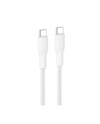 Belkin USB-C/USB-c Kabel 240W 3m geflochten, biały CAB025hq3MWH