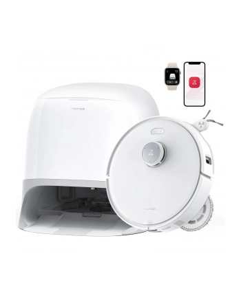 Roborock Qrevo Curv, vacuum robot (BIAŁY, including multifunctional docking station 3.0)