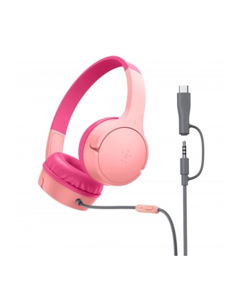 Belkin SoundForm kabelgeb.On-Ear Kopfhörer f.Kinder,pk.AUD010hqPK