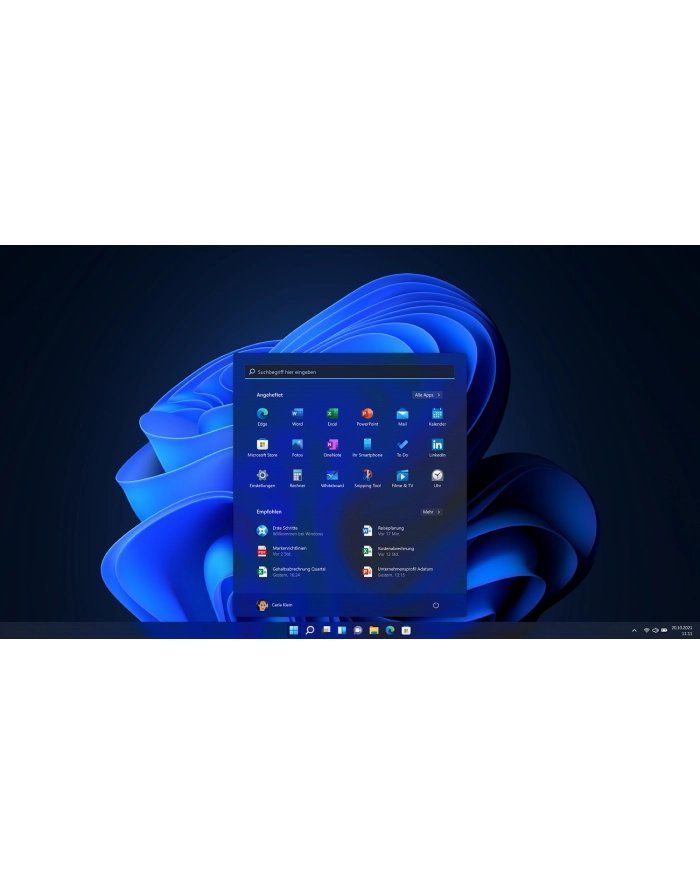 Microsoft Windows 11 Pro, operating system software 64-bit, German, USB stick główny