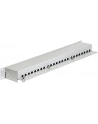 DeLOCK 19  patch panel 24 port Cat.6 (grey, 1 U) - nr 7