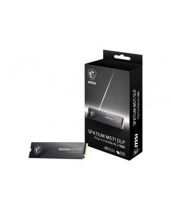  Dysk SSD MSI SPATIUM M571 DLP 2TB PCIe 5.0 NVMe 2.0 M.2 2280 (14500/11000 MB/s) 3D NAND
