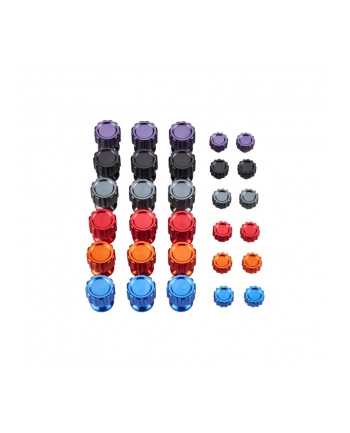 Asetek Aluminum Button Color Kit (6 colors) 400350035031