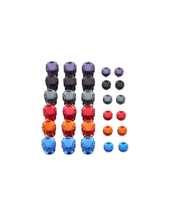 Asetek Aluminum Button Color Kit (6 colors) 400350035031 główny