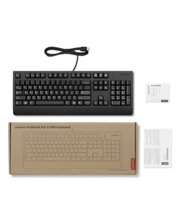 lenovo Klawiatura Preferred Pro II USB US English 4Y41R64588