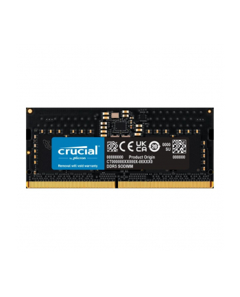 Pamięć SODIMM DDR5 Crucial 16GB (1x16GB) 5600MHz CL46 1,1V Tray