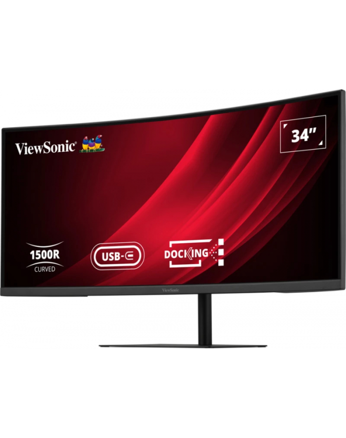 viewsonic europe Monitor ViewSonic 34” VG3419C-2 VA UWQHD 120Hz HDMI DP HUB RJ45 głośniki główny