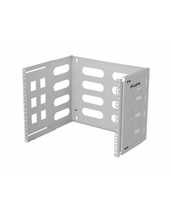 Uchwyt ścienny rack Lanberg 19'' 8U 497x400/240 szary