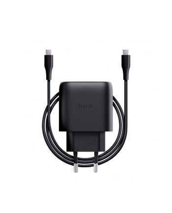 trust Ładowarka Maxo 45W USB-C GaN czarna