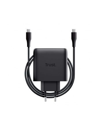 trust Ładowarka MAXO GaN 65W USB-C Czarna