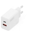 digitus Ładowarka sieciowa/zasilacz USB 20W, 1x USB-C, 1x USB-A, biała - nr 25