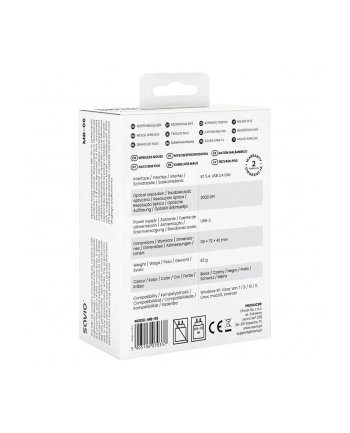 savio Mysz bezprzewodowa MB-06 ergonomiczna 2.4 GHz