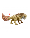 Mattel Jurassic World Odrodzenie Dinozaur przeciwnik Groźne natarcie Figurka dinozaura (55,5 cm) z 2 atakami JGB58 - nr 4