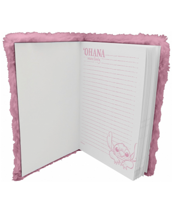 kids euroswan Pamiętnik notatnik pluszowy Stitch