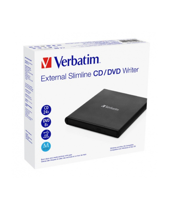 verbatim Nagrywarka CD/DVD MDISC USB 2.0 SLIM LIGHT  53504