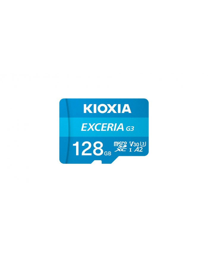 kioxia Karta pamięci microSD 128GB Gen3 UHSI U3 V30 adapter Exceria główny