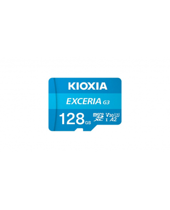 kioxia Karta pamięci microSD 128GB Gen3 UHSI U3 V30 adapter Exceria nr 1
