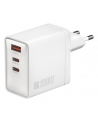 4smarts Ładowarka sieciowa Pocket 100W GaN 2xUSB-C + USB-A Biała - nr 5