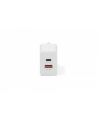 digitus Ładowarka sieciowa/zasilacz USB 20W, 1x USB-C, 1x USB-A, biała - nr 6