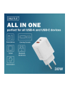 digitus Ładowarka sieciowa/zasilacz USB GaN 30W, 1x USB-C, 1x USB-A, biała - nr 10