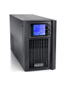 qoltec Zasilacz awaryjny UPS Pure Sine Wave | 1kVA | 800W | AVR | LCD | Czysty Sinus - nr 1