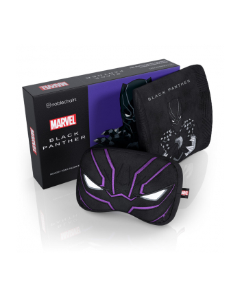 Noblechairs Zestaw poduszek z pianki zapamiętującej kształt - Black Panther Edition (GAGC-306)