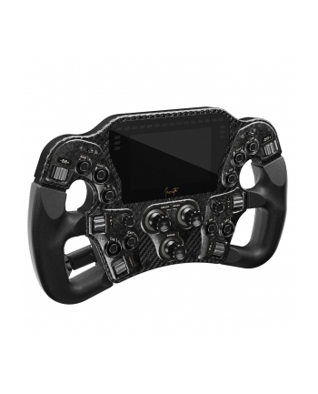 Asetek SimSports Invicta Formula Lenkrad 4,3-Zoll-LCD, USB-C - Black on Black Edition