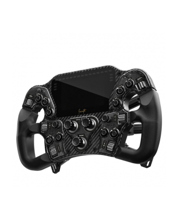 Asetek SimSports Invicta Formula Lenkrad 4,3-Zoll-LCD, USB-C - Black on Black Edition