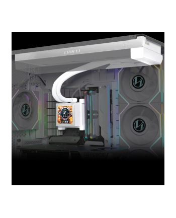 Chłodzenie procesora Lian Li HydroShift LCD 360 Fanless Water Cooling, RGB - 360mm, white (HSLCD36NW)